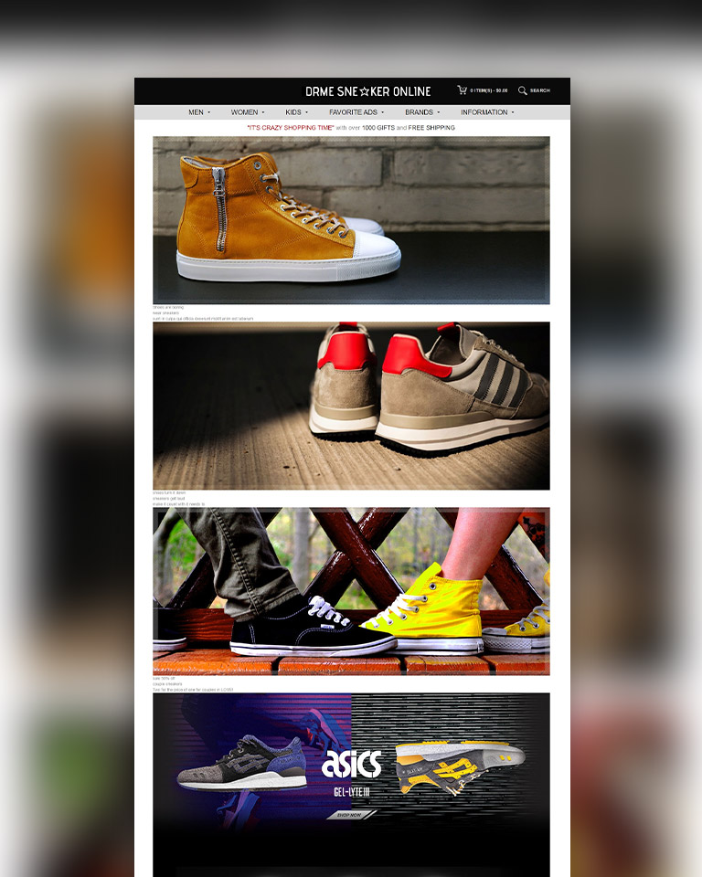 DRME SNEAKER ONLINE